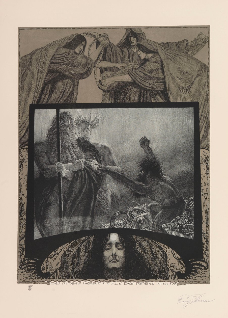 Der Ring des Nibelungen de Franz Stassen