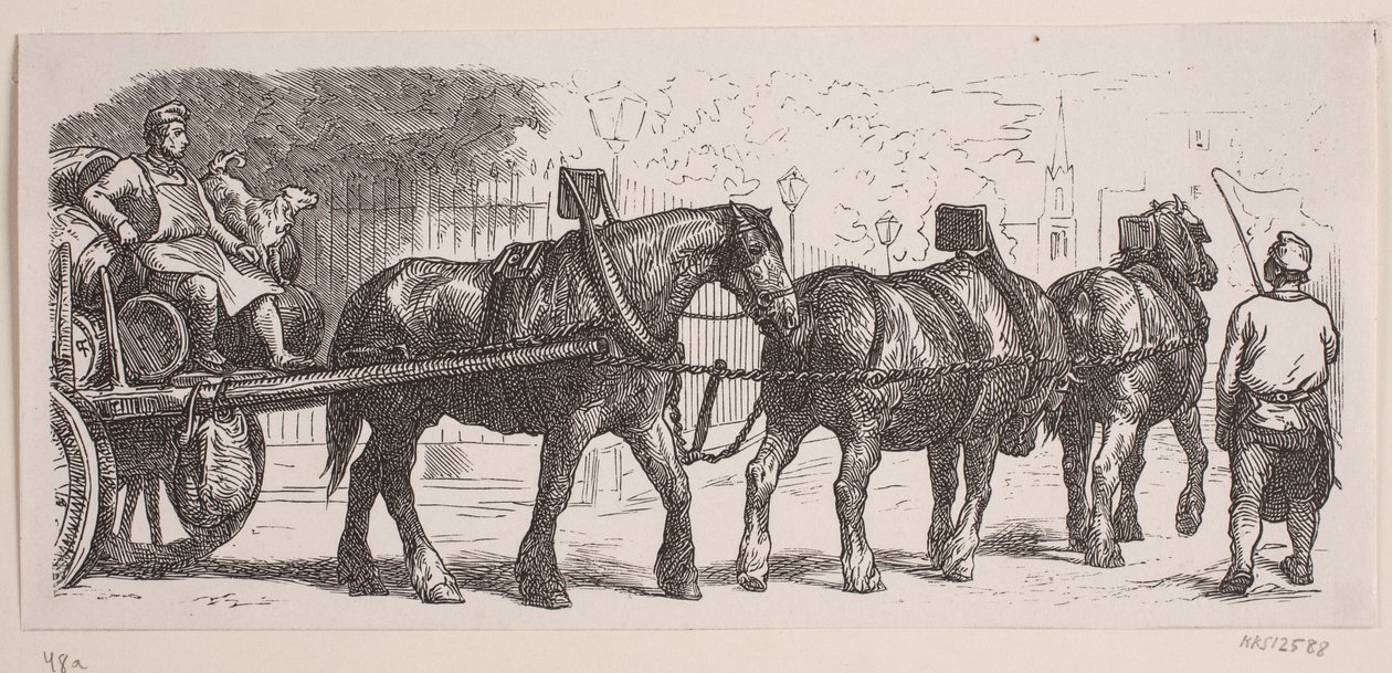 Cargadores de Cerveza de Londres de Franz Wilhelm Obermann