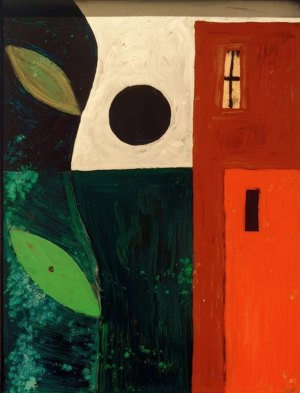Sol negro sobre fondo plateado de Franz Wilhelm Seiwert