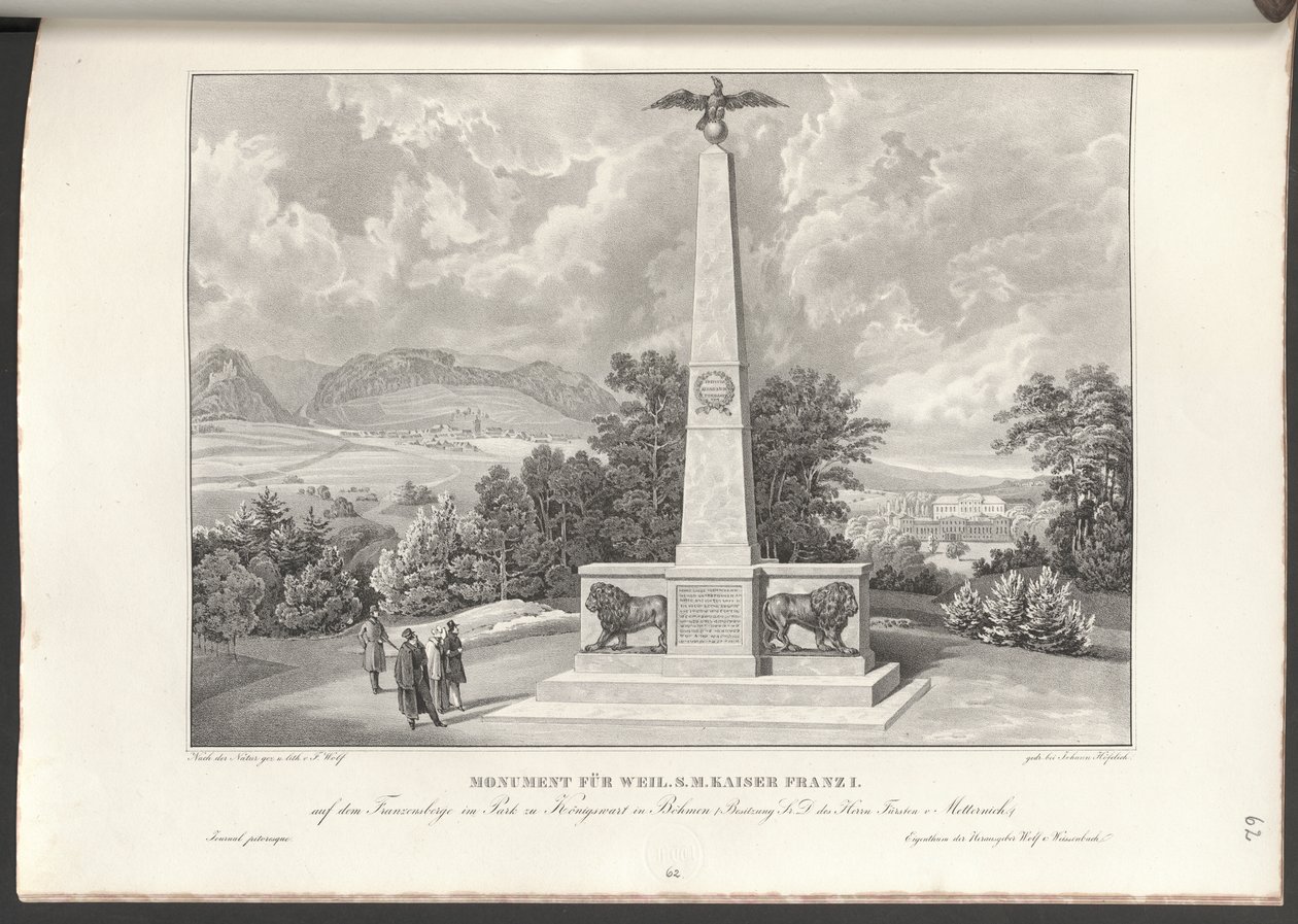 Monumento al emperador Francisco I de Franz Wolf