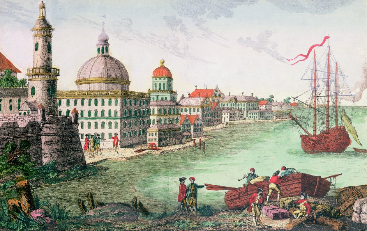 Vista de Quebec de Franz Xaver Habermann