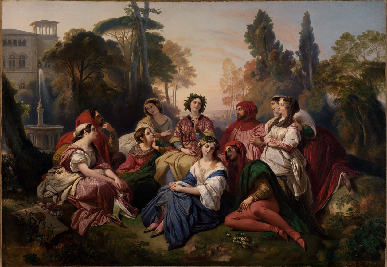 El Decamerón de Franz Xaver Winterhalter