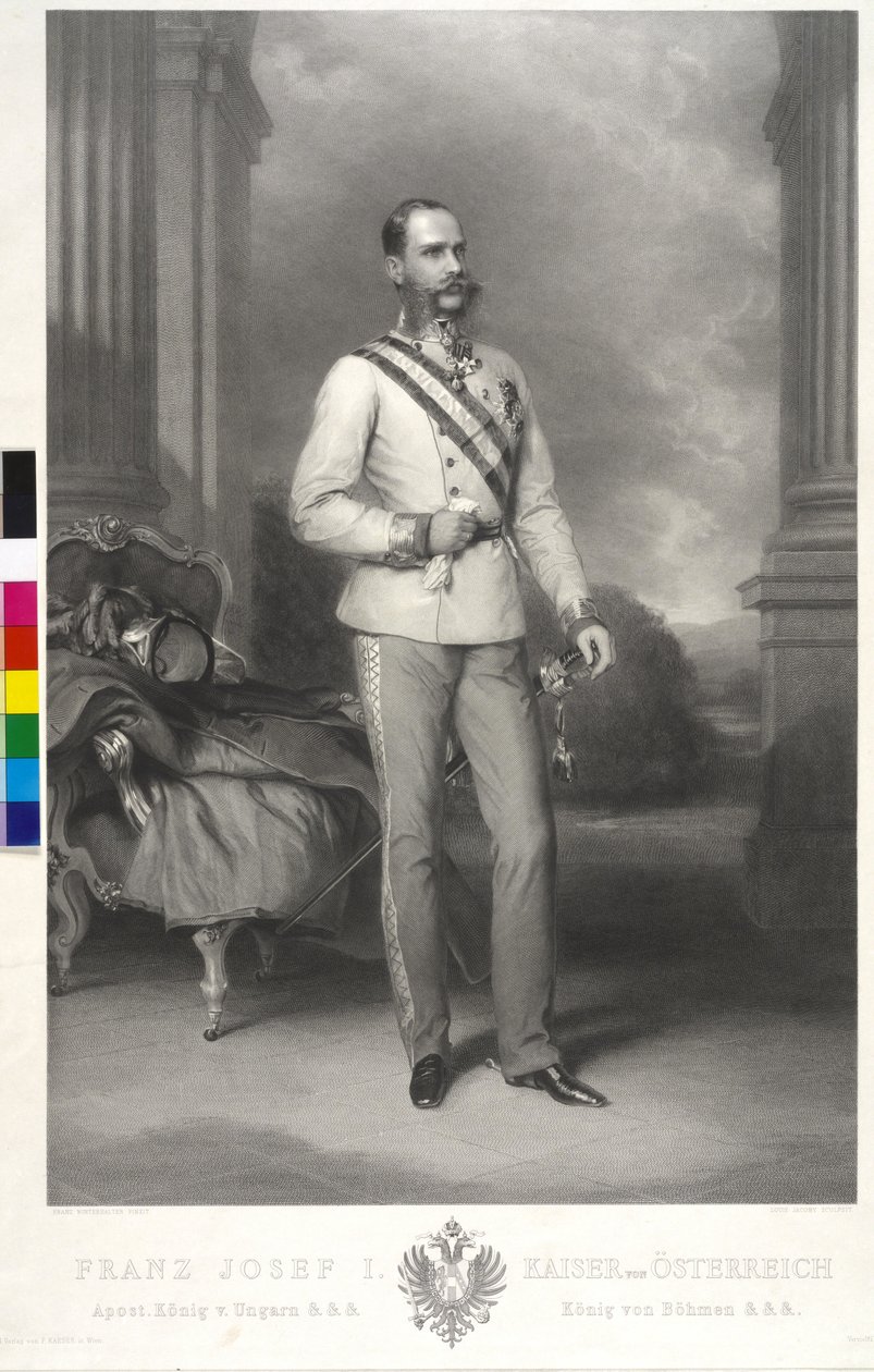 Emperador de Austria Francisco José I de Franz Xaver Winterhalter