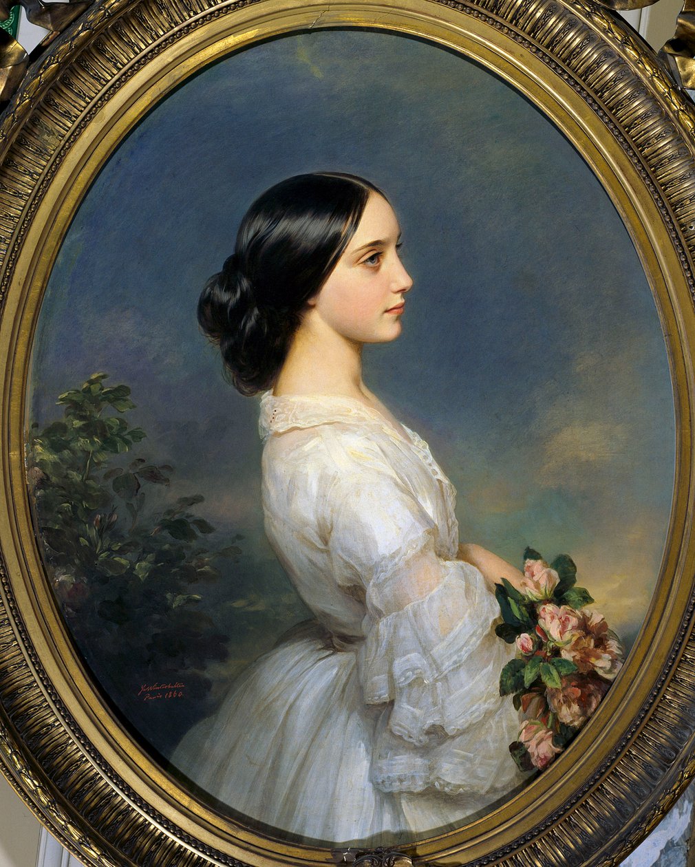 Retrato de Carmen Ida Aguado de Franz Xaver Winterhalter
