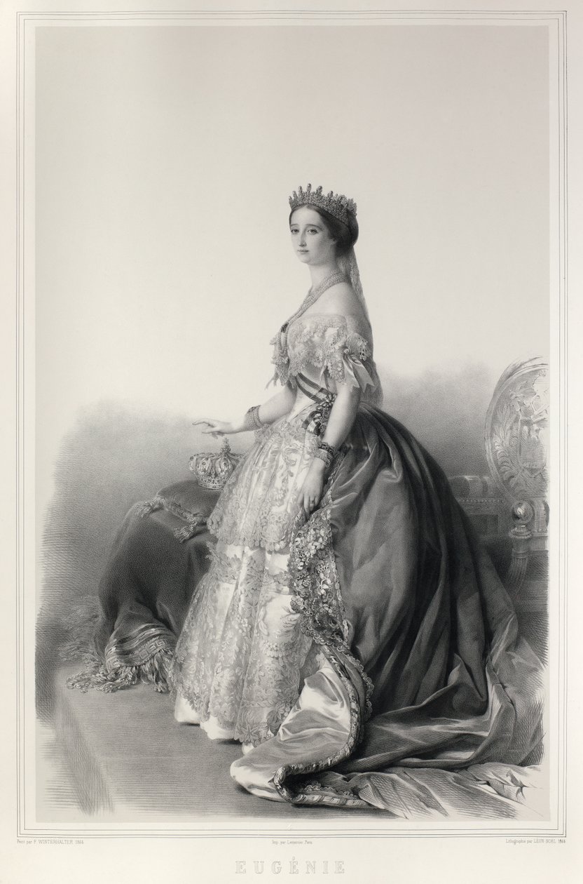 Retrato de Imperatriz Eugenia de Franz Xaver Winterhalter