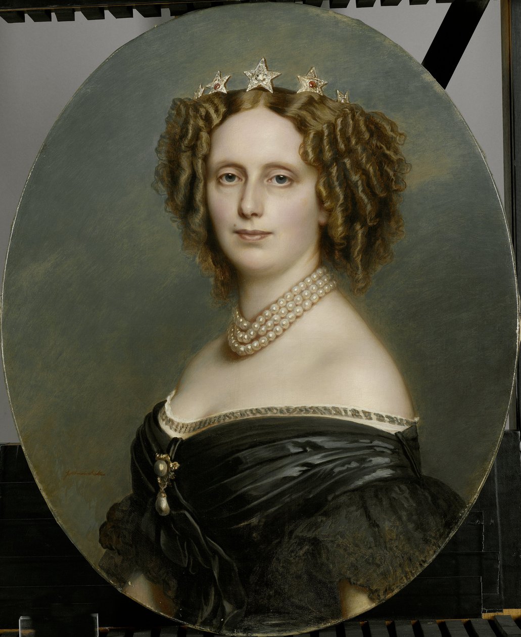 Retrato de Sofía Federica Matilde (1818-77), princesa de Wurtemberg de Franz Xaver Winterhalter