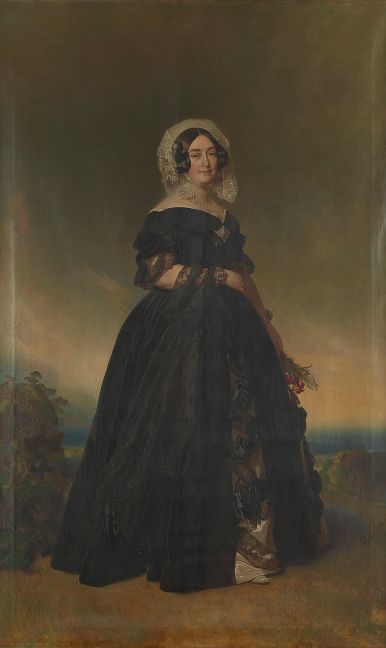 Victoria, Duquesa de Kent (1786-1861) de Franz Xaver Winterhalter