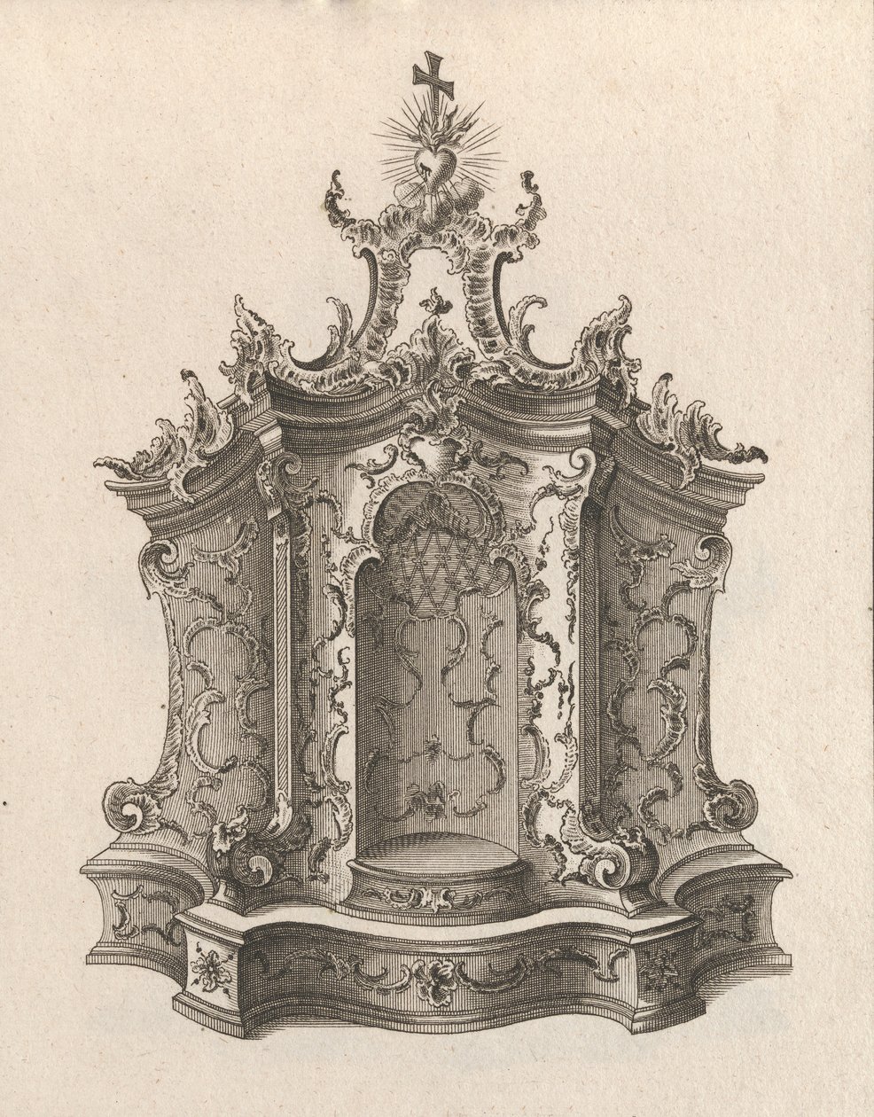 Diseño para un tabernáculo, Placa 1 de la serie 