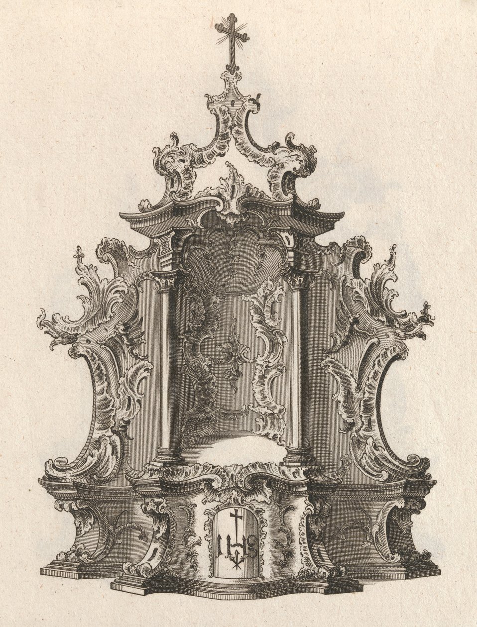 Diseño para un Tabernáculo, Placa 2 de la serie 