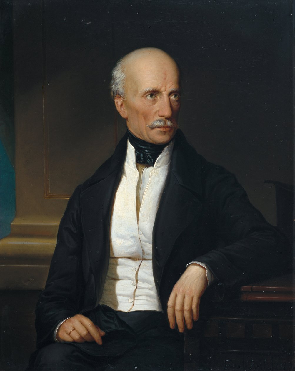Retrato del archiduque Juan de Austria (1782-1859), por Russ, Franz, el Viejo (1817-1892). Óleo sobre lienzo de Franz the Elder Russ