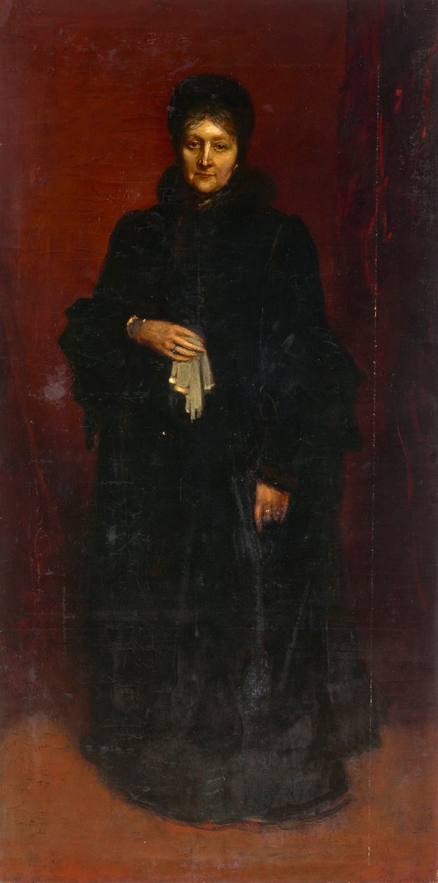 Augusta, reina de Franz von Lenbach