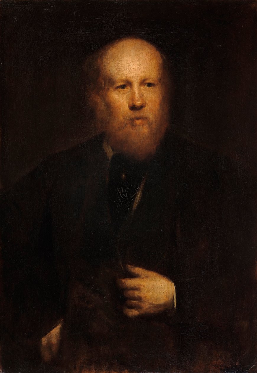 El grabador Conrad Geyer de Franz von Lenbach