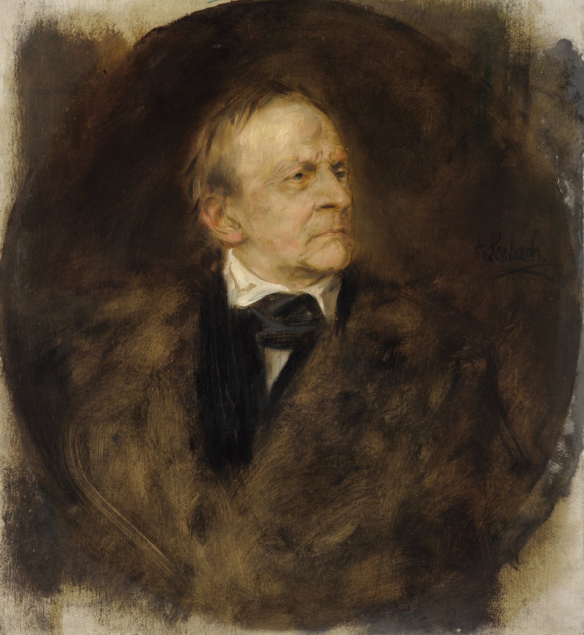 Luis I rey de Baviera de Franz von Lenbach