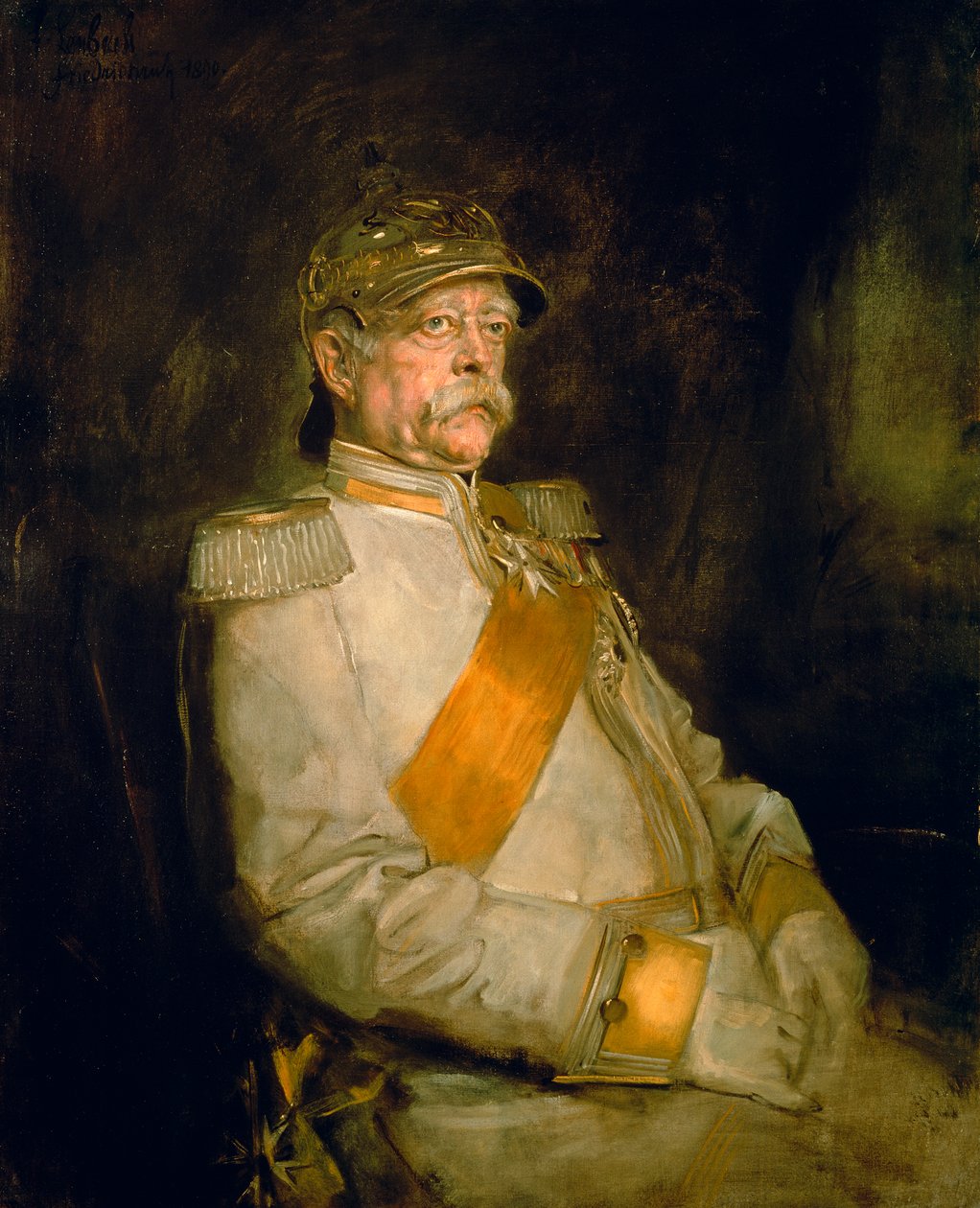 Otto, príncipe de Bismarck de Franz von Lenbach