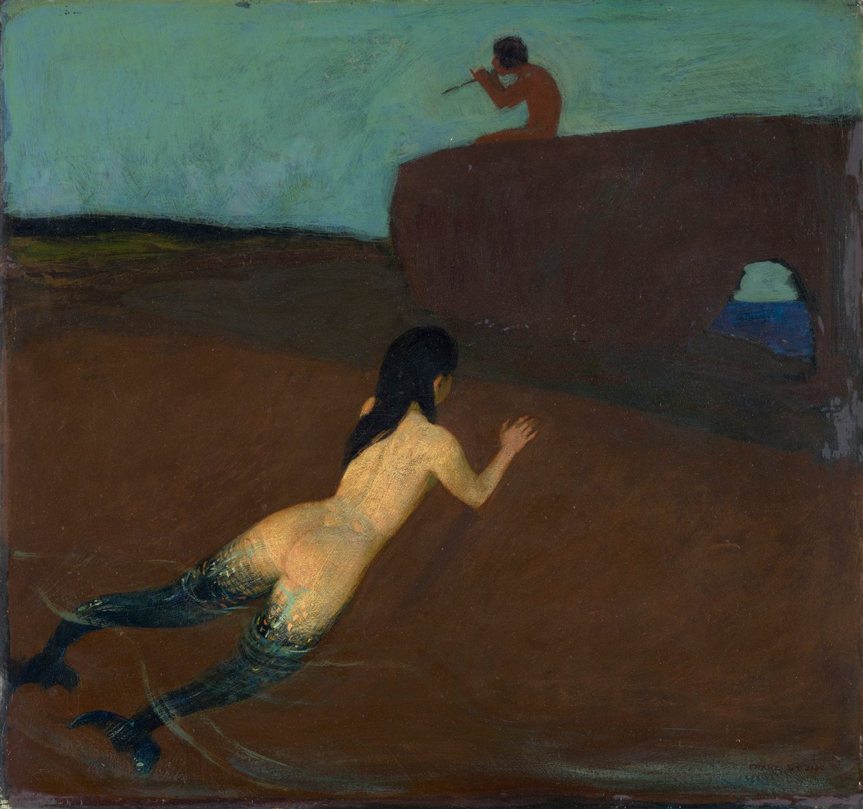 Escucha furtiva de Franz von Stuck