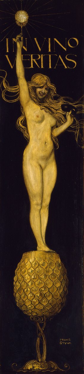 In vino veritas de Franz von Stuck