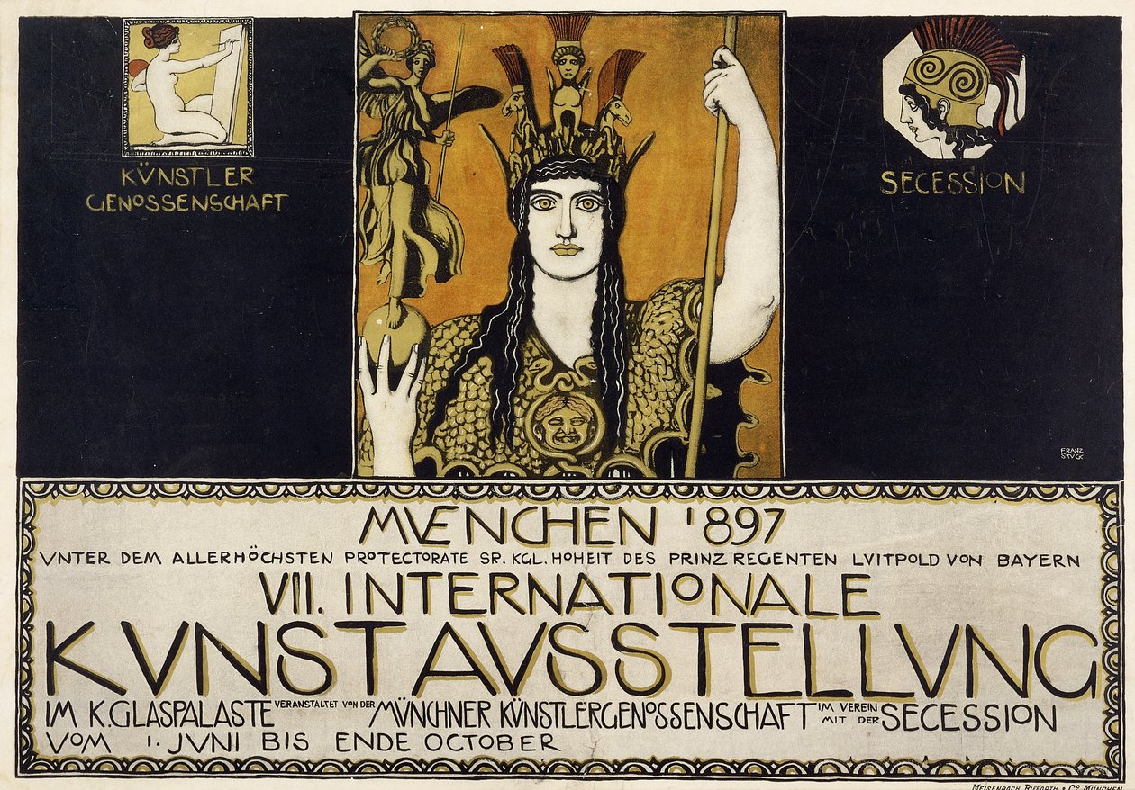 Múnich 1897, VII Exposición Internacional de Arte, 1897 de Franz von Stuck