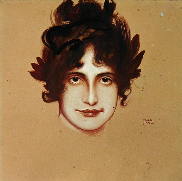 Retrato de una mujer, c.1896 de Franz von Stuck