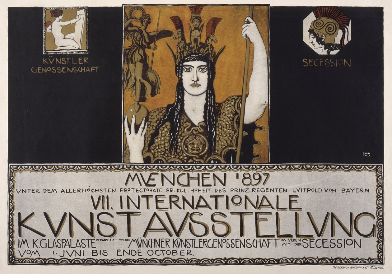 Séptima Exposición Internacional de Arte, Múnich 1897 de Franz von Stuck