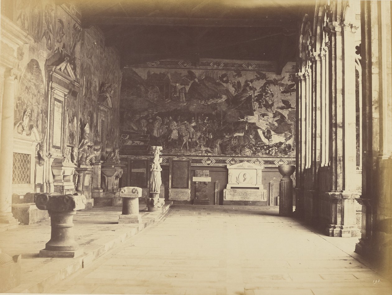 Pisa, Interior de la Iglesia de Fratelli Alinari