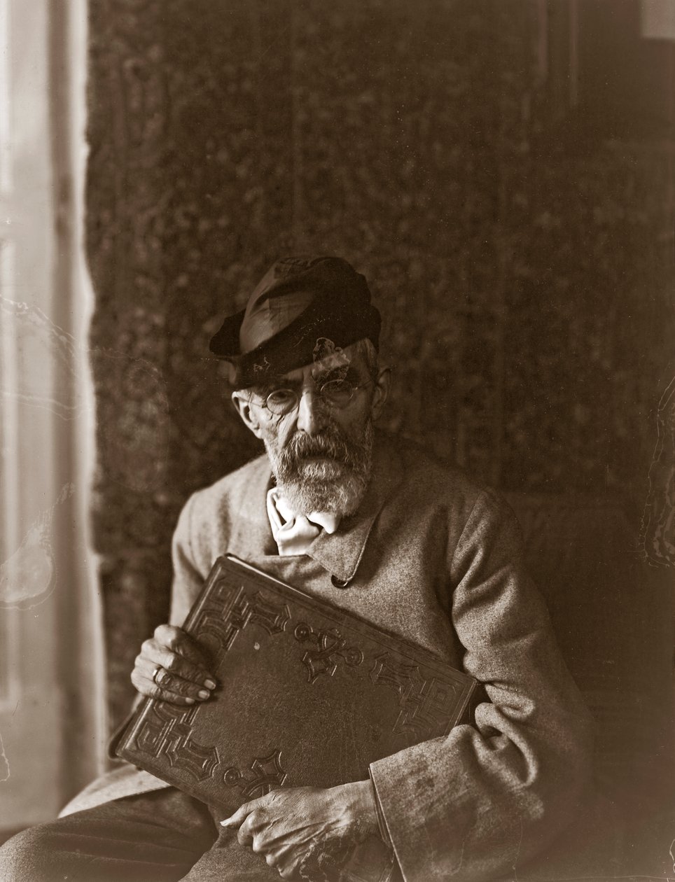 Retrato del pintor italiano Domenico Morelli (1826-1901) de Fratelli Alinari Fratelli Alinari