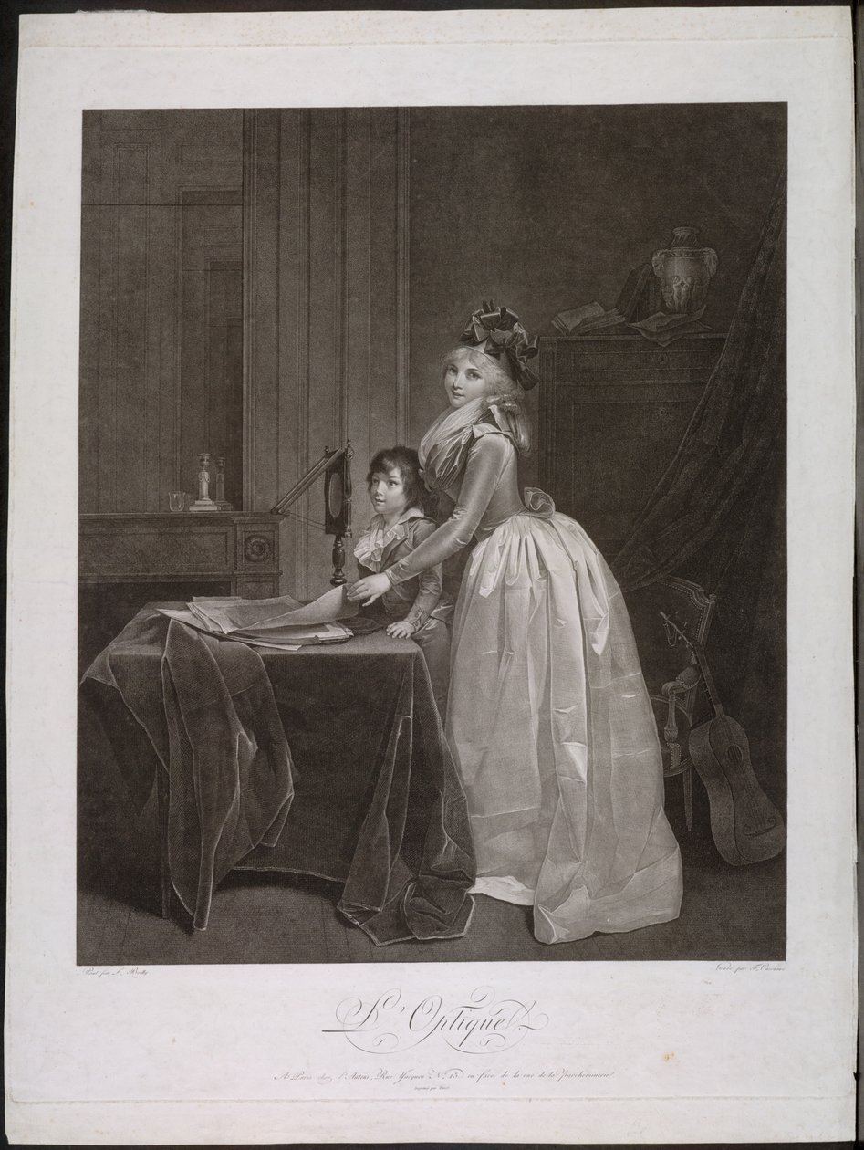 El visor óptico, c. 1794 de Fréderic Cazenave