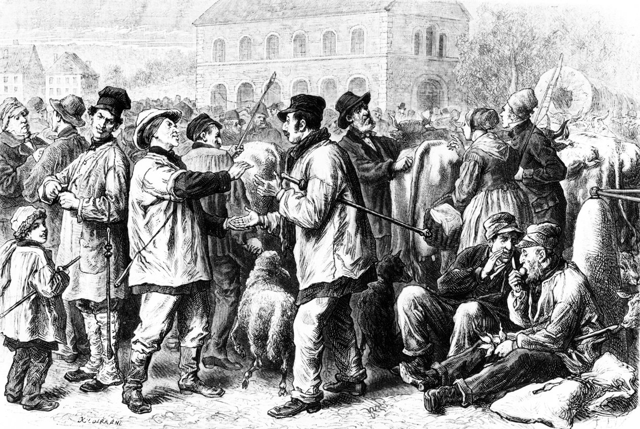 Judíos de Sundgau, finales del siglo XIX de Frederic Theodore Lix