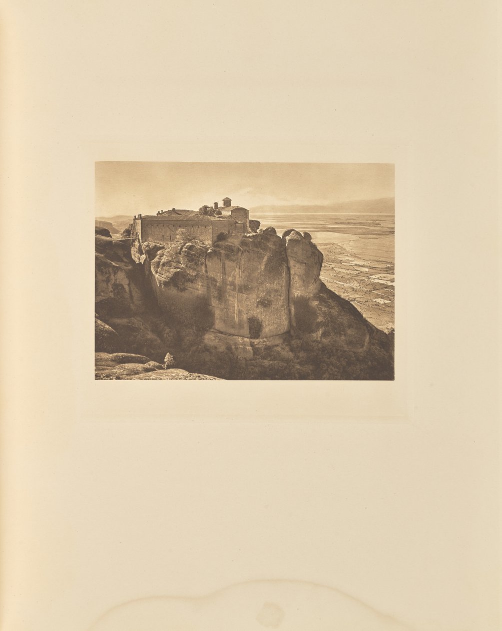 El convento de San Esteban en Meteora de Frédéric Boissonnas