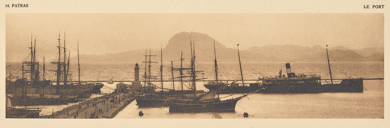 Patras. El puerto de Frédéric Boissonnas