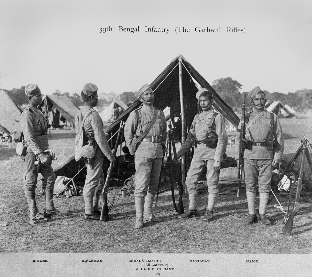 39ª Infantería de Bengala (Rifles de Garhwal) de Fred Bremner