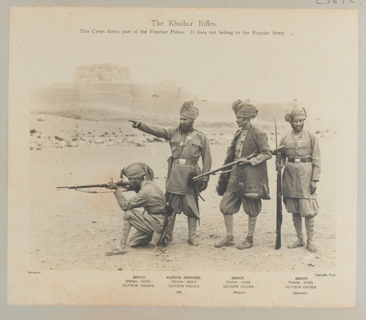 Los Rifles de Khyber, c.1900 de Fred Bremner