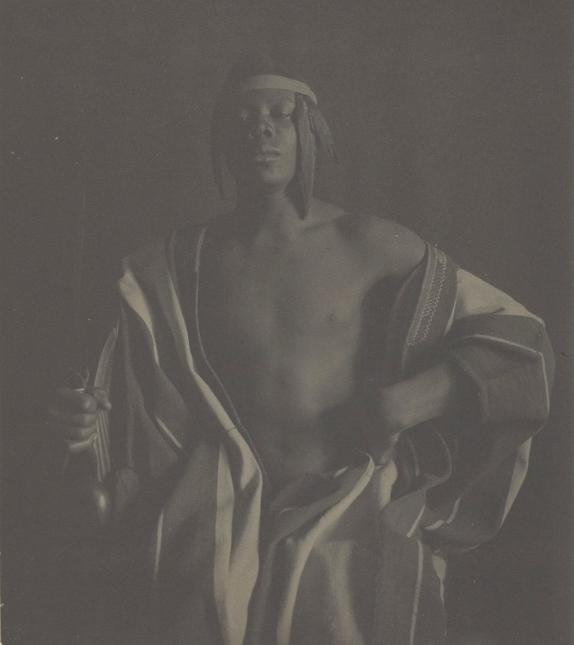 Un jefe etíope, 1897, impreso c. 1902 de Fred Holland Day