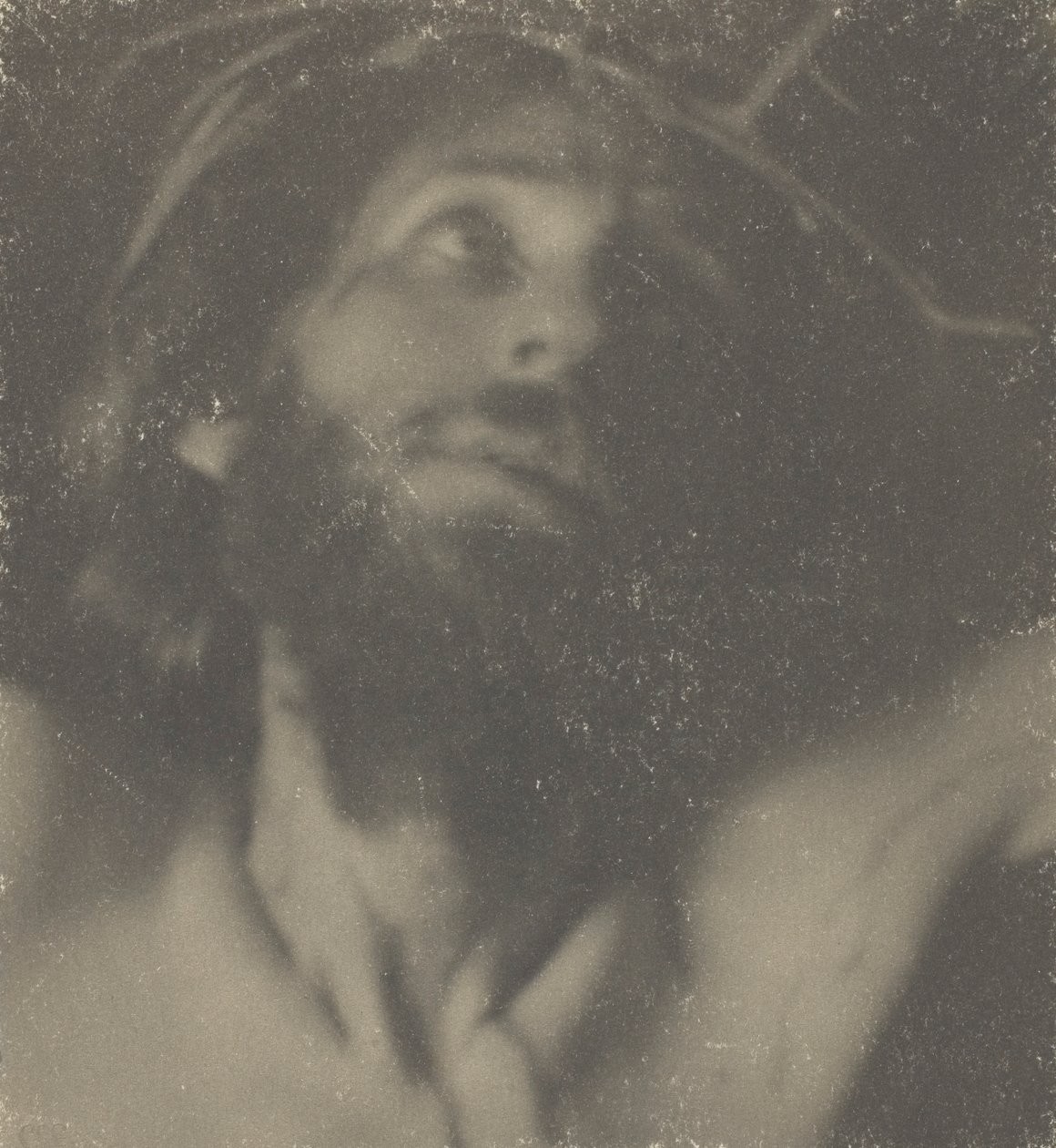 Estudio de la Cabeza de Cristo, 1898 de Fred Holland Day