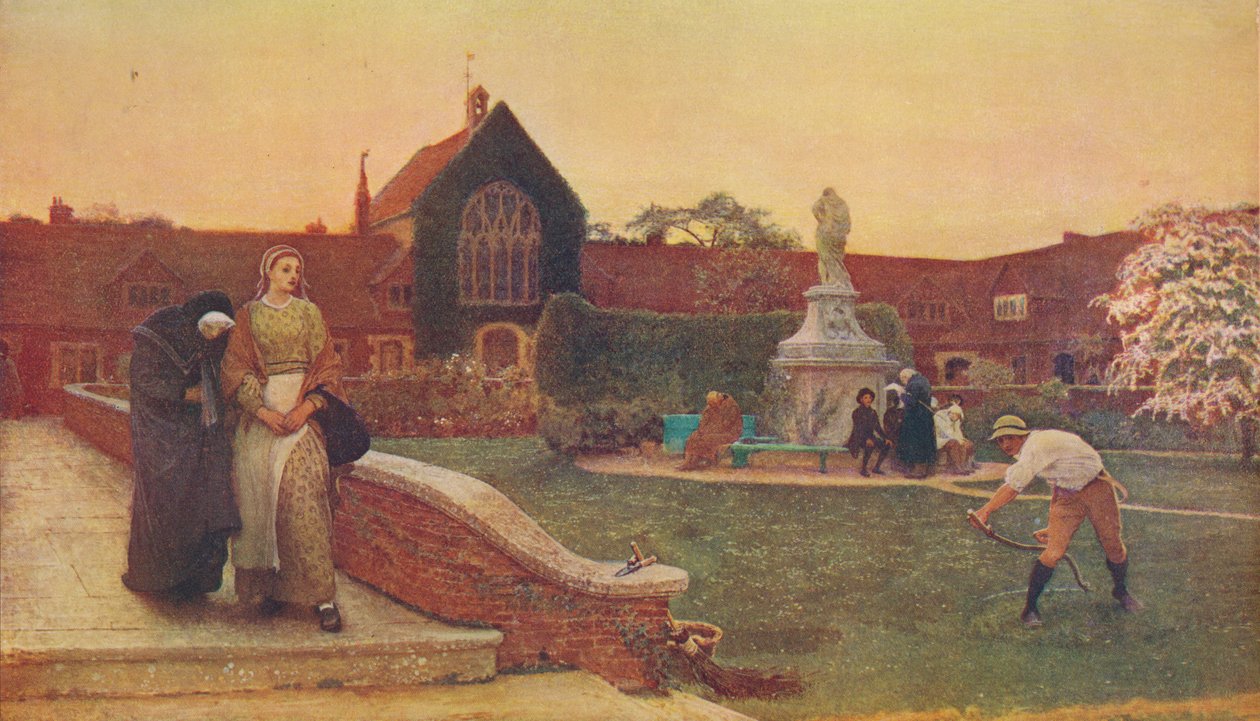 El puerto de refugio, 1872, c. 1900 de Fred Walker