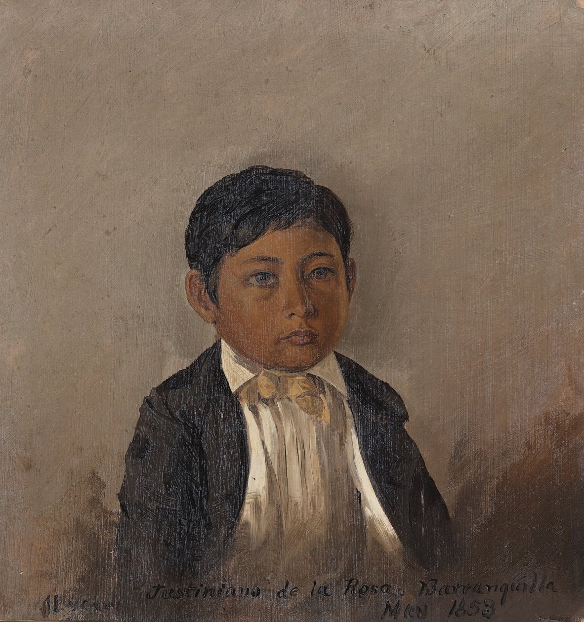 Colombia, Barranquilla, retrato de niño de Frederic Edwin Church