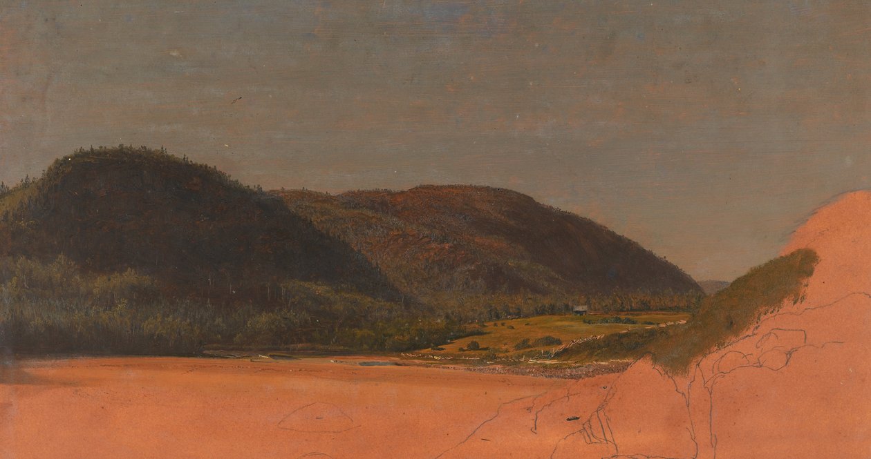 Isla Mt. Desert, paisaje de Frederic Edwin Church