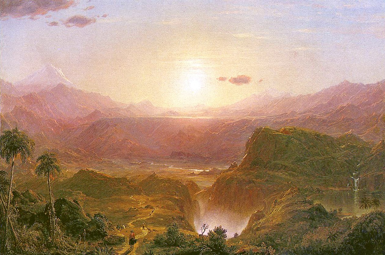 Los Andes de Ecuador de Frederic Edwin Church