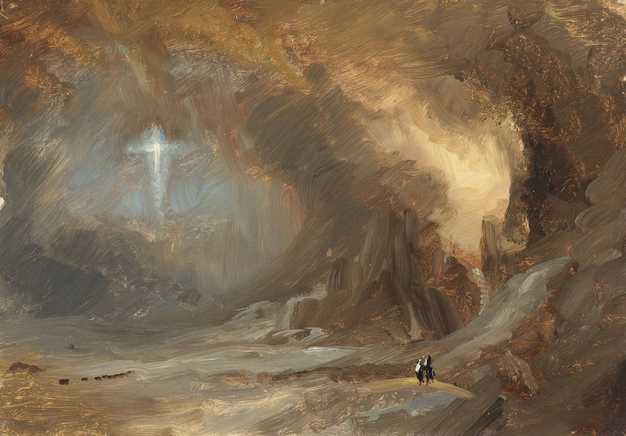 Visión de la cruz de Frederic Edwin Church