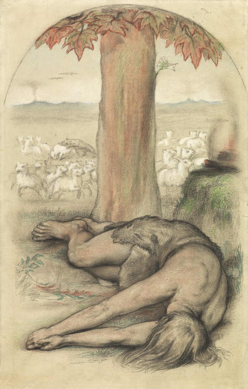 Alegoría de la ociosidad de Frederic James Shields