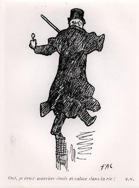 Paul Verlaine al final de su vida, de 