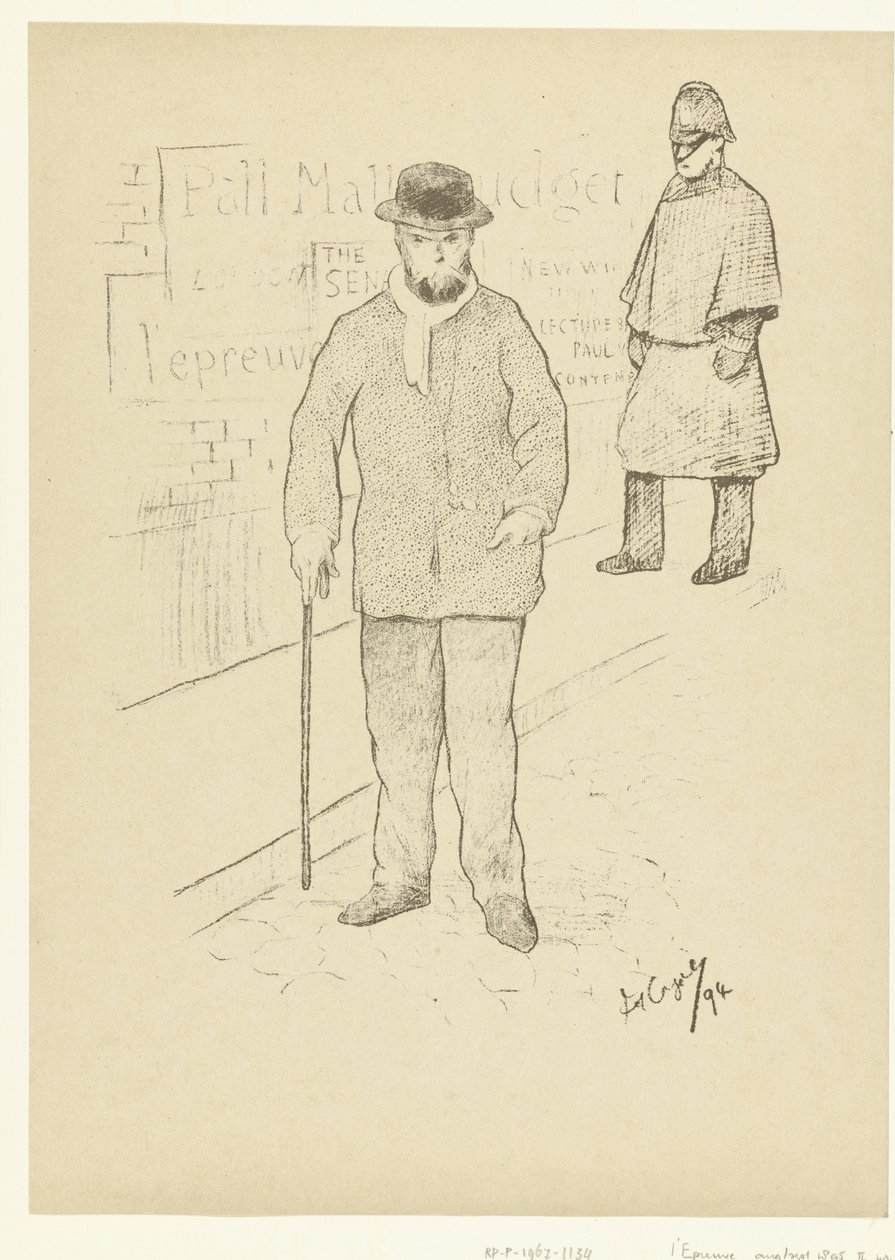 Retrato del poeta Paul Verlaine en Londres
Paul Verlaine en Londres
L