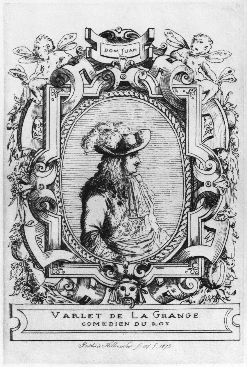 Charles Varlet, conocido como La Grange, en el papel de Dom Juan de 