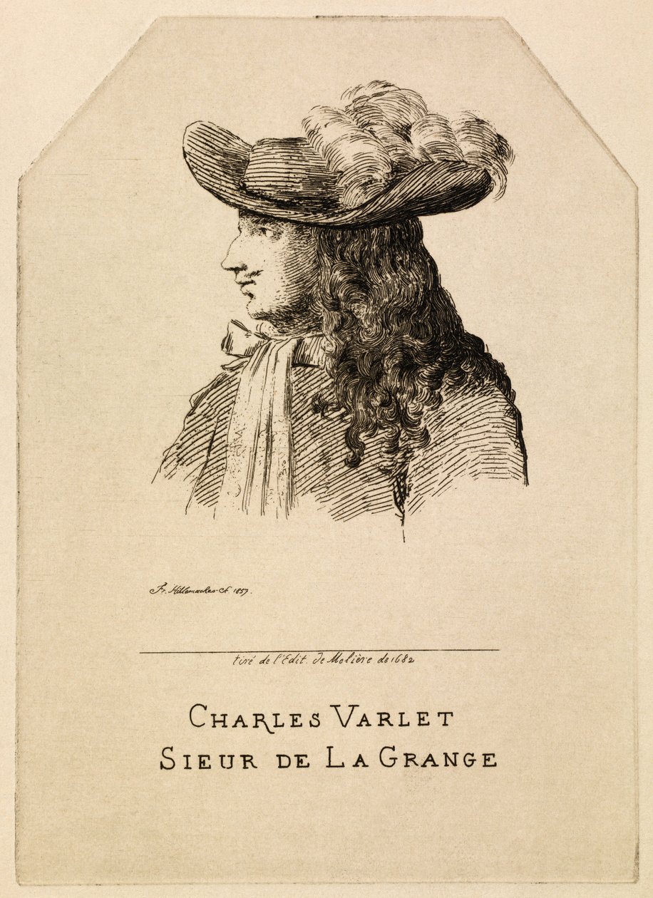 Retrato de Charles Varlet de Frederic Desire Hillemacher