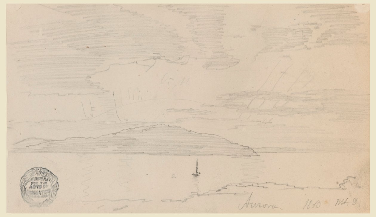Aurora, Isla Mount Desert de Frederic Edwin Church