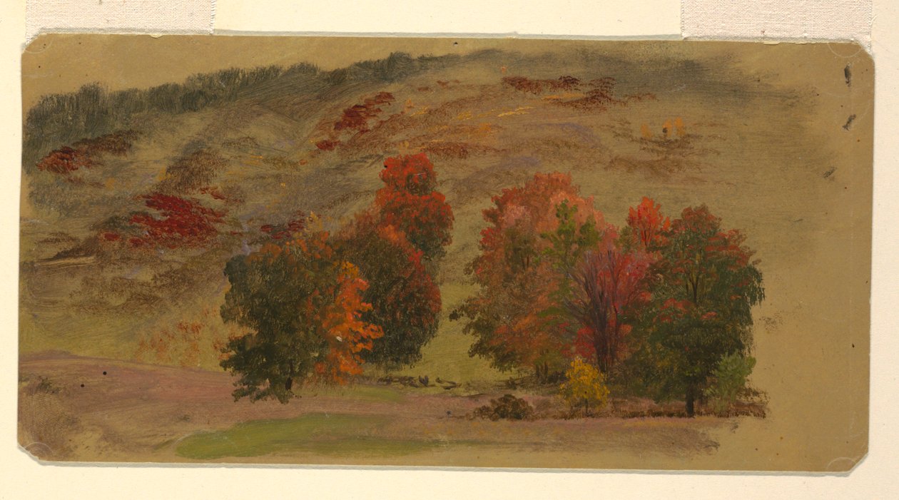 Paisaje de Otoño de Frederic Edwin Church