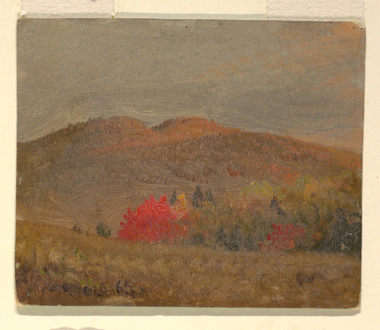 Paisaje de otoño, Vermont de Frederic Edwin Church