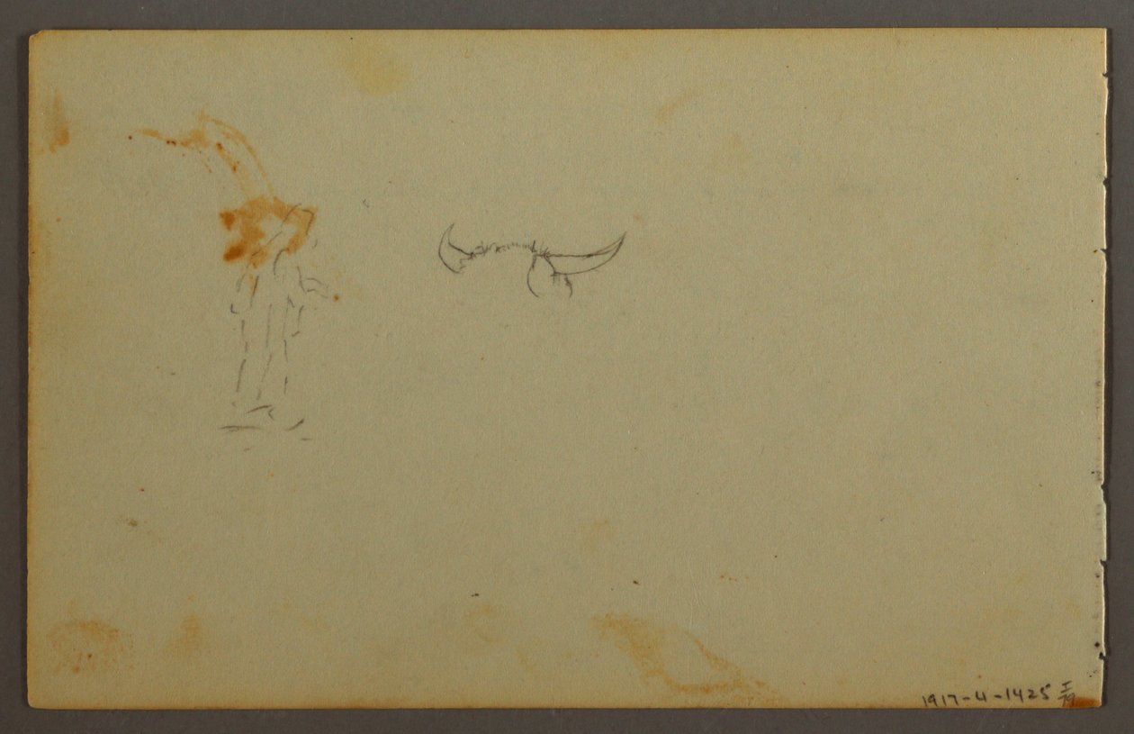 Dibujo, Estudio de nubes, 1844 de Frederic Edwin Church