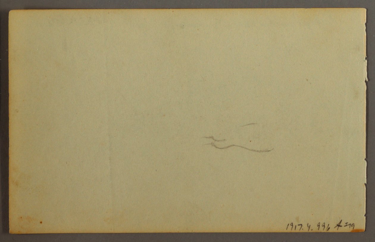 Dibujo, Estudio de nubes, 1844 de Frederic Edwin Church