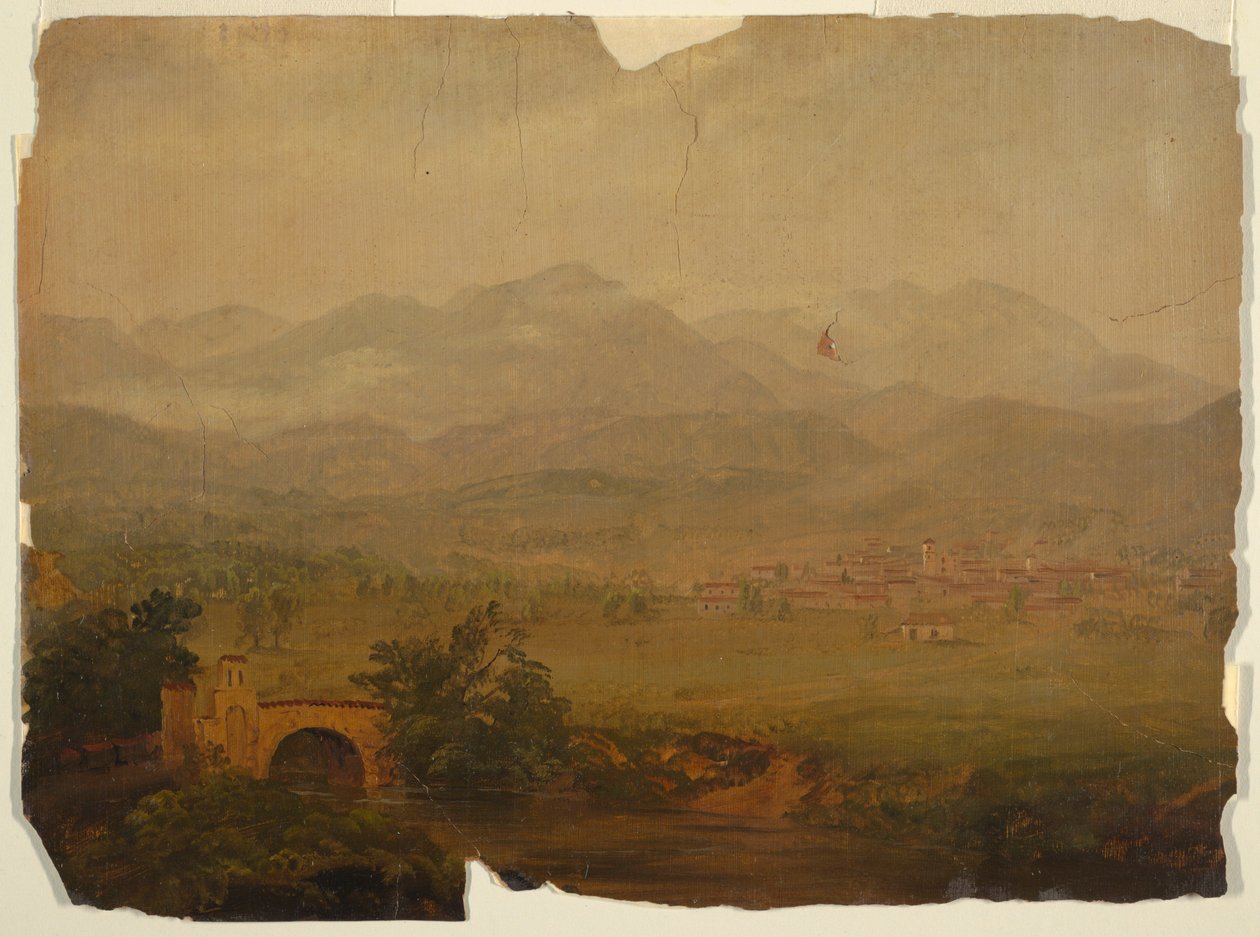 Dibujo, Colomhia o Ecuador, 1853 de Frederic Edwin Church