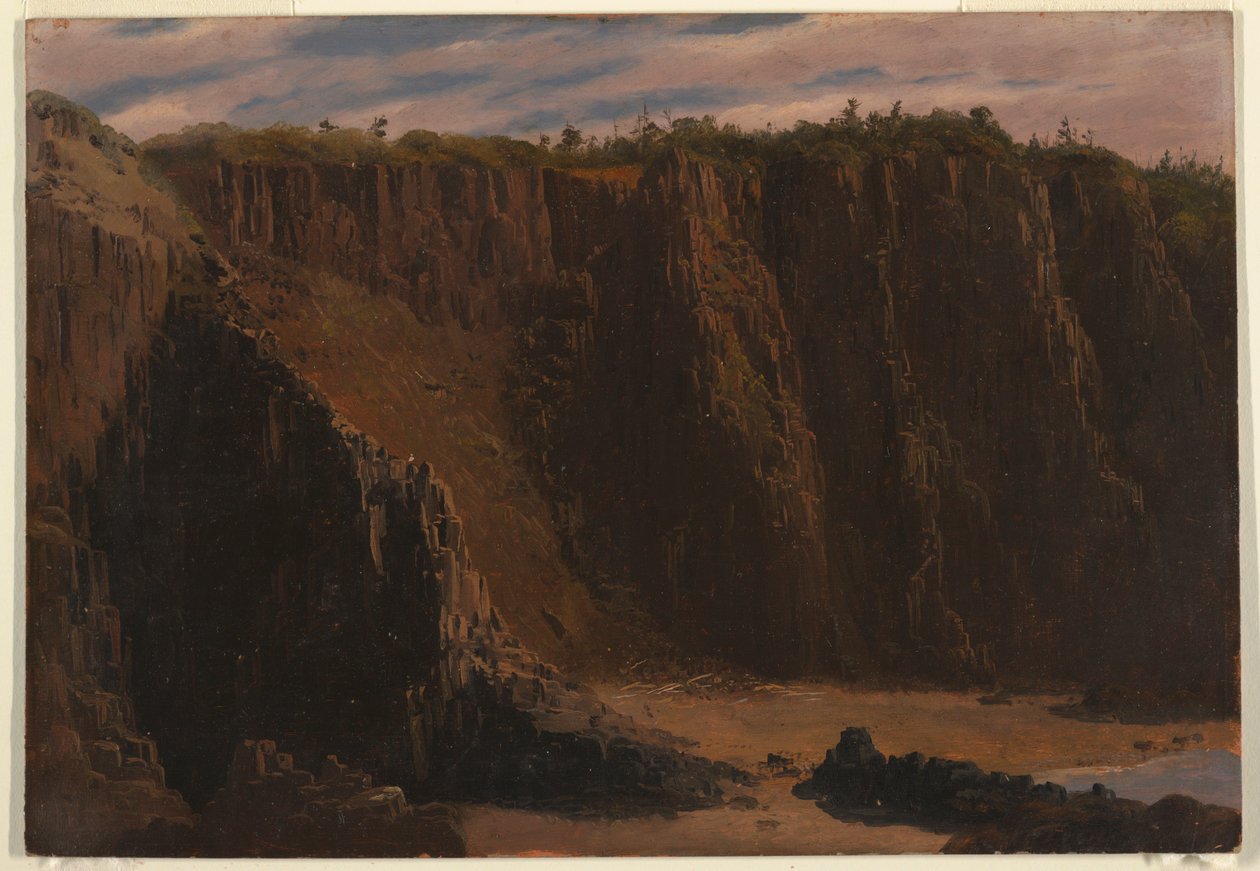 Dibujo, Isla de Grand Manan, Canadá, agosto-septiembre de 1851 de Frederic Edwin Church